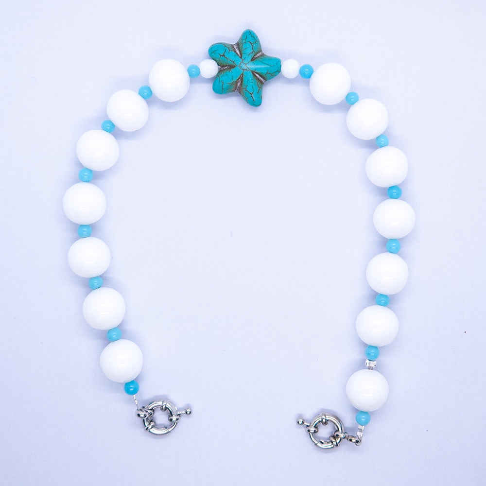 Phone Bracelet 194: Blue Sea Star