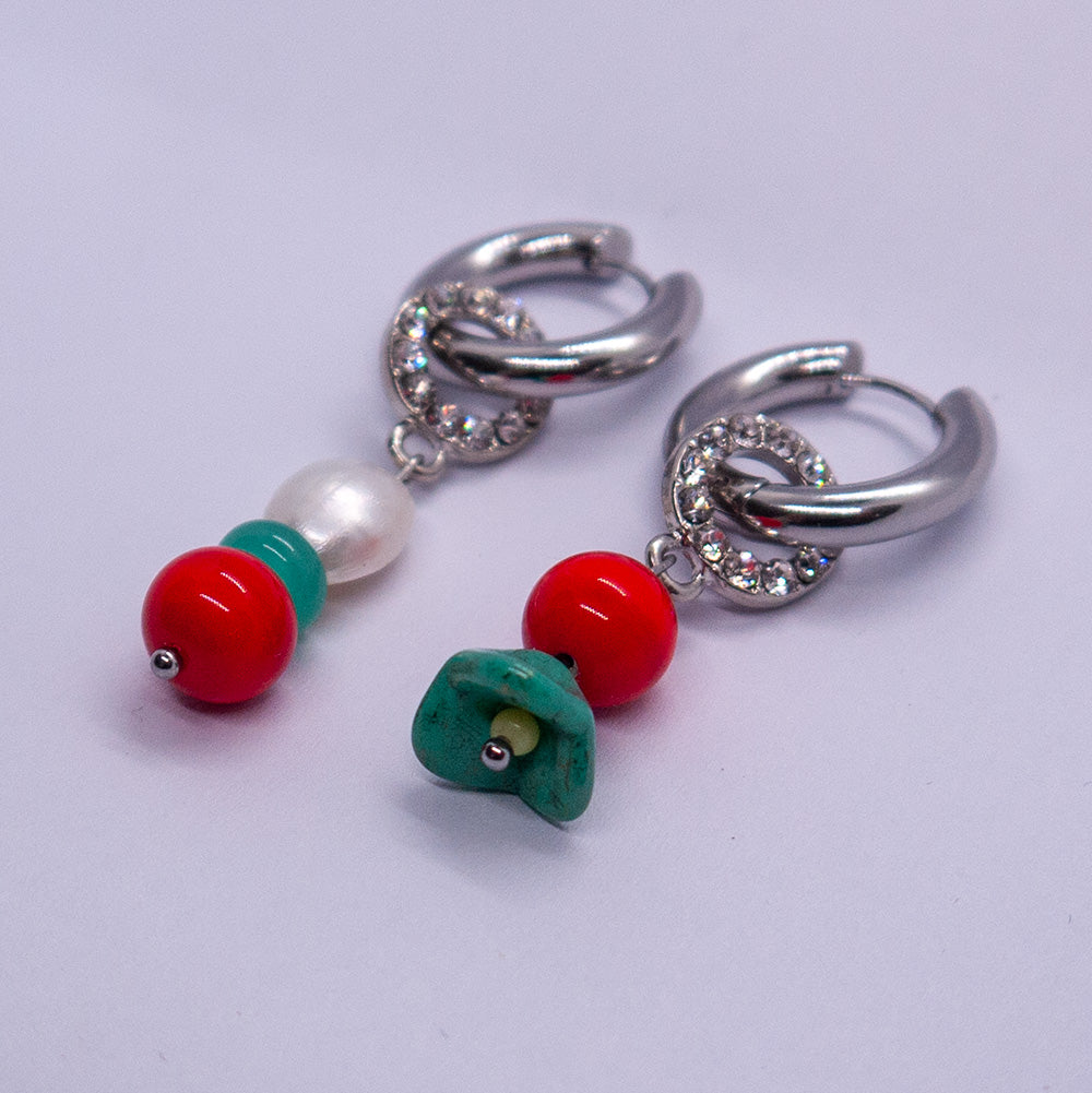 Pendant Earrings 215: Viburnum